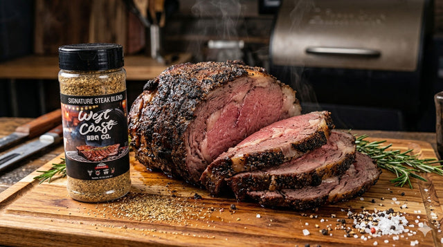 Smoked Prime Rib with Signature Steak Blend