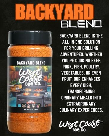 Backyard Blend (12 oz) All Purpose Backyard Seasoning