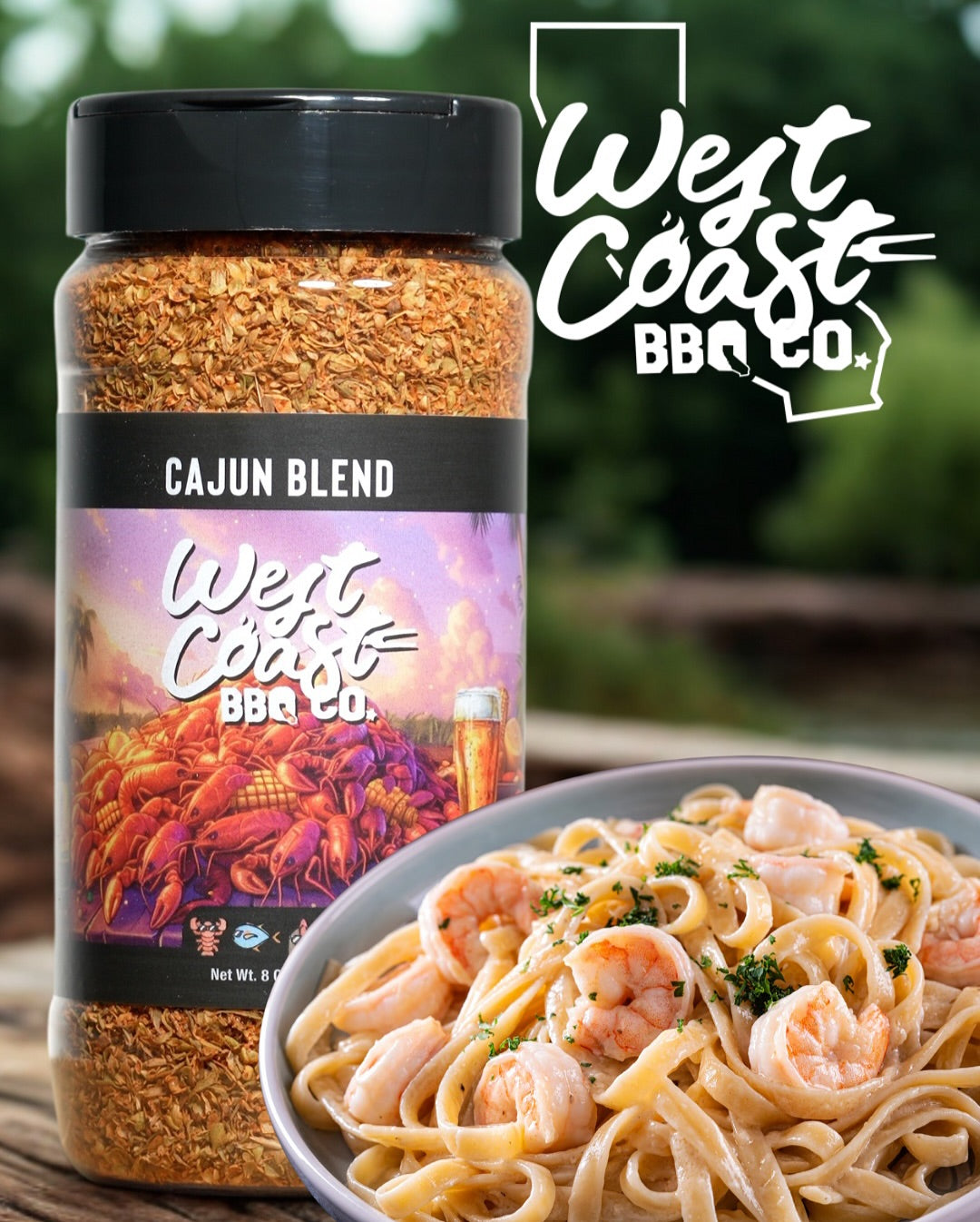 Cajun Seasoning Blend (12 oz) – Authentic Southern Flavor