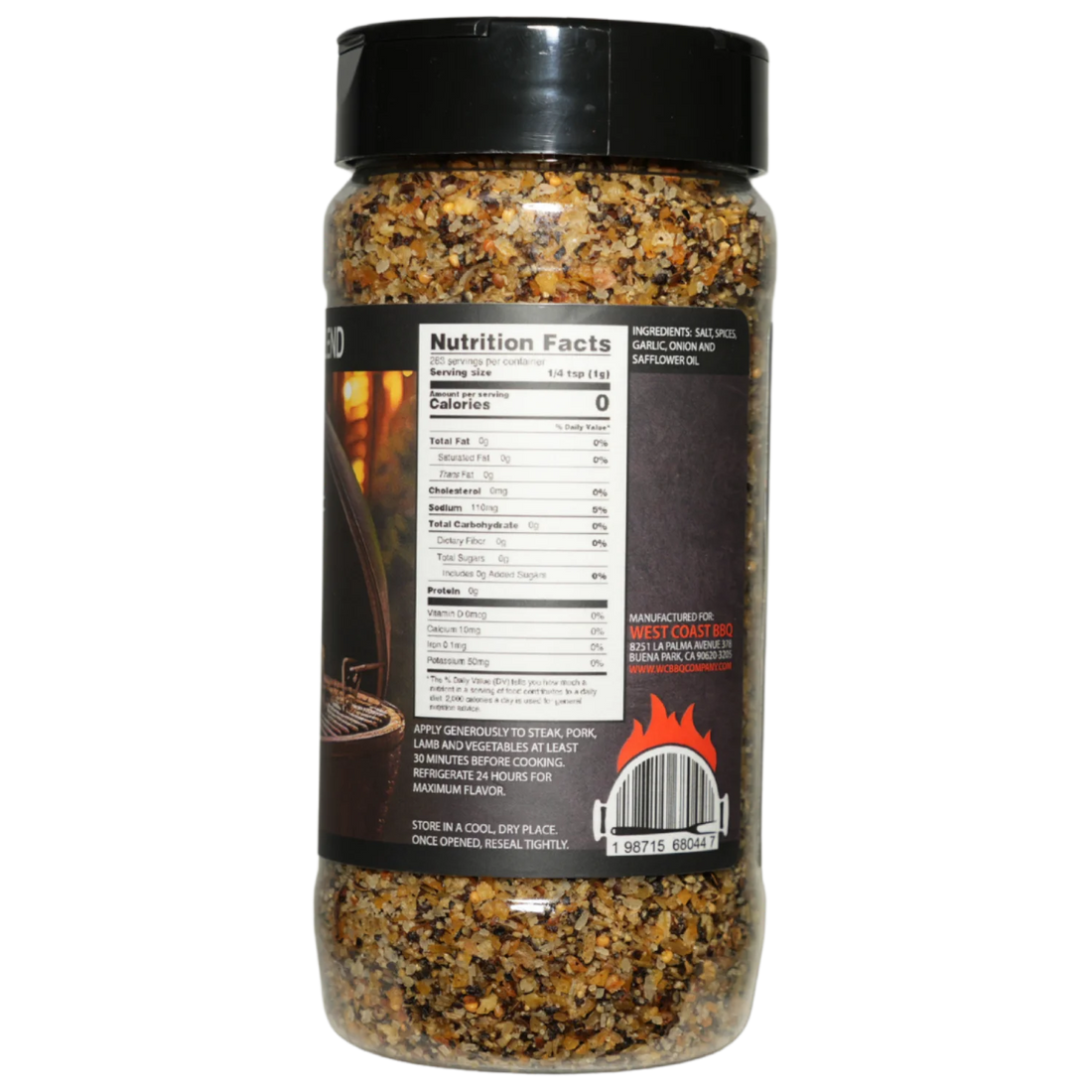 Signature Steak Blend (10 oz) Clean, Bold Barbecue Blend